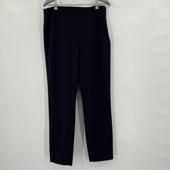 Quince Pants - Quince Navy Blue Ponte Pants - Pintuck Ankle - S - Small - NWT